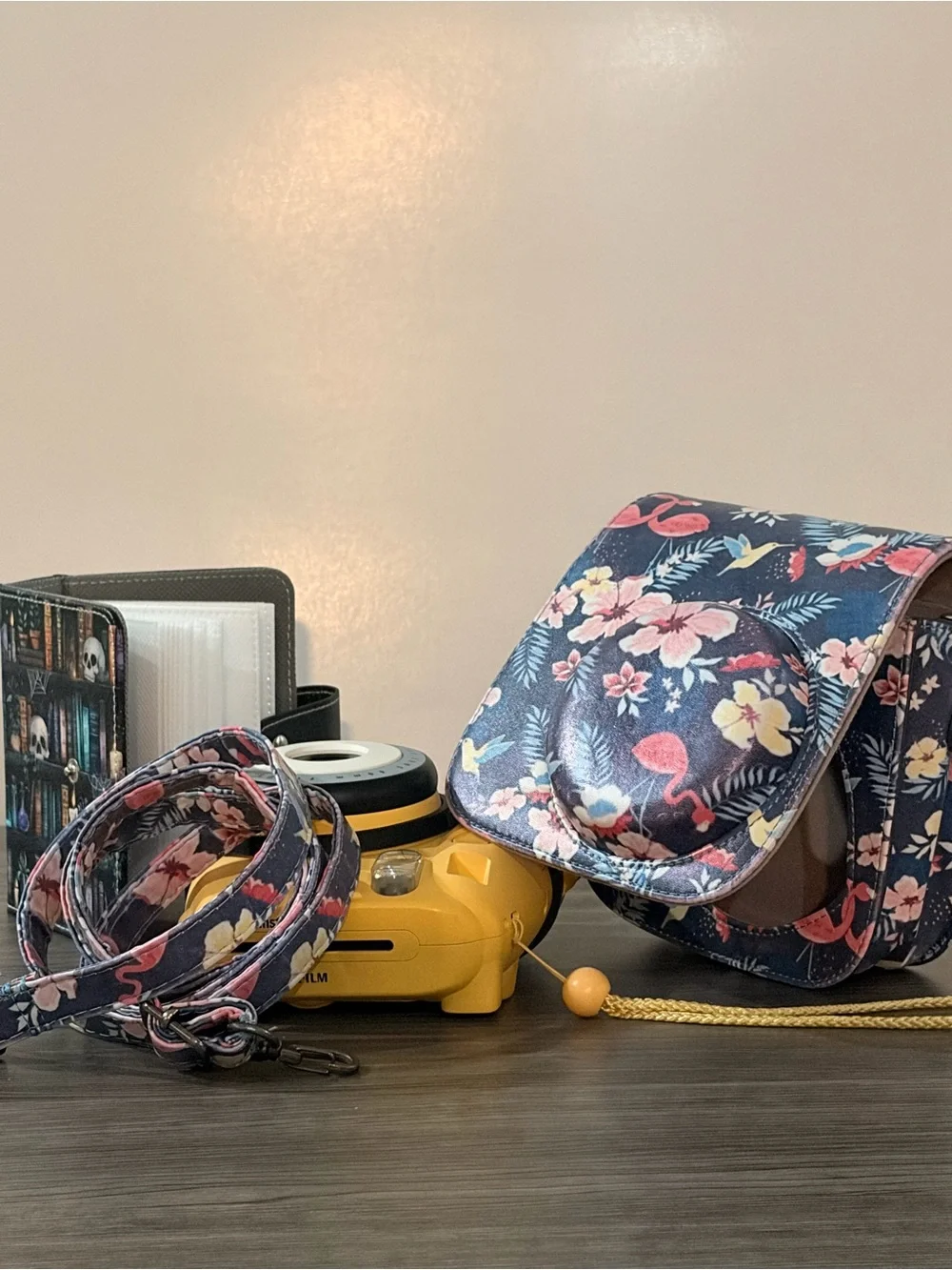 Instax Mini 9 Instant Camera - Minion Edition - Case & Photo Book Included